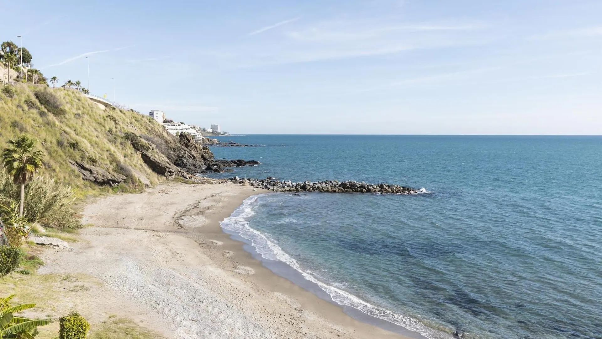 Perla Negra - Apartment With Private Beach Access Benalmadena