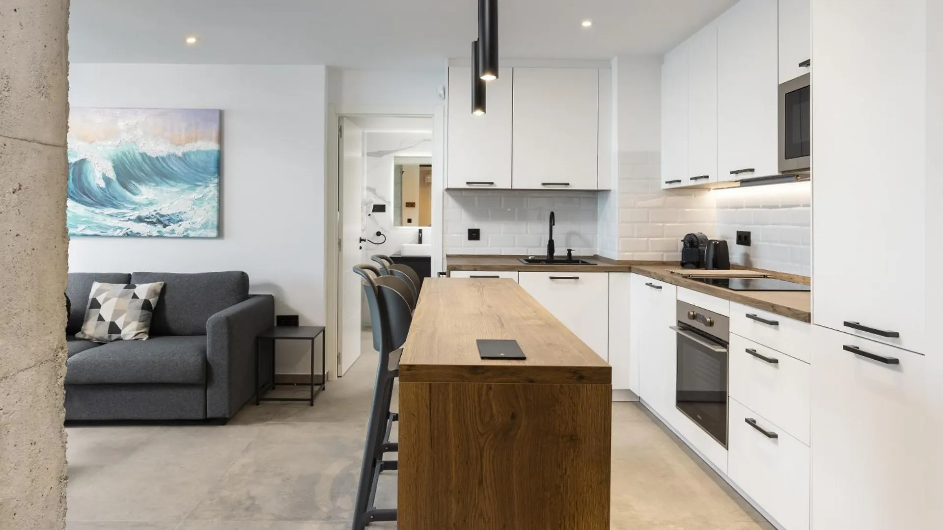 Perla Negra - Apartment With Private Beach Access Benalmadena 0*,
